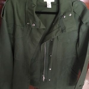 H&M Hunter Green Jacket